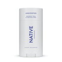【最大2000円OFFクーポン】ネイティブ アルミニウムフリー デオドラント 無香料 75g Native Deodorant Aluminum Free Unscented 【お取り寄せ商品】【合わせて買いたい】