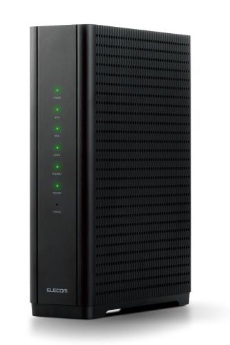 エレコム Wi-Fi ルーター 無線LAN Wi-Fi7 5765+2882+688 Mbps 有線10Gbps対応 IPV6（IPoE）対応 WRC-BE94XS-B