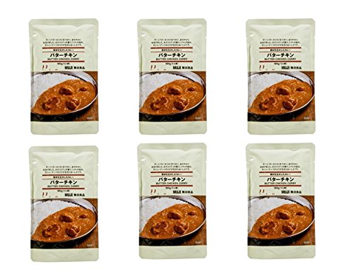 無印良品 素材を生かしたカレー バターチキン 180g (6個)のサムネイル