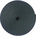 TRUSCO(トラスコ) ナイロン平ベル 1.6t×38mm×10m 黒 TNB3810-BK