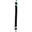トラスコ中山(TRUSCO) 棚用落下防止ゴムバンド ブラック 間口1800mm用 20mm×1.44m TRB-1800A
