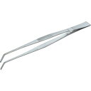 TRUSCO(トラスコ) ステンレス製ピンセット 300mm 曲ギザ付 TSP-40 × 10本 【ケース販売】