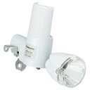 パナソニック(Panasonic) LED発電ランプ ワイドLED自転車 グレー W45×D125×H102mm NSKL134-S