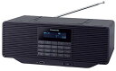 パナソニック ポータブルステレオCDシステム AUX ブラック RX-D70BT-K