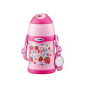 象印マホービン(ZOJIRUSHI) 水筒 ステンレス クール キッズ スポーツ ボトル 2 WAY ストロー & コップ タイプ 450ml ピンク SC-Z...
