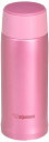 象印マホービン(ZOJIRUSHI) 水筒 ステンレス マグ ボトル 直飲み 軽量 保冷 保温 360ml ピンク SM-NA36-PA