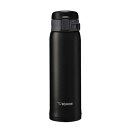 象印マホービン(ZOJIRUSHI) 水筒 ステンレス マグ ボトル 直飲み 軽量 保冷 保温 ワンタッチ オープン タイプ 480ml マット ブラック SM...