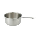 無印良品 ステンレスアルミ全面三層鋼片手鍋 約2.0L/約幅38×高さ14cm 82219937 シルバー