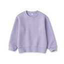 無印良品 キッズ 二重編みスウェットシャツ ユニセックス子供 CB1H0A4A スモーキーパープル キッズ110