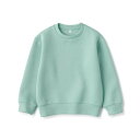 無印良品 キッズ 二重編みスウェットシャツ ユニセックス子供 CB1H0A4A スモーキーグリーン キッズ110