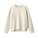 無印良品 婦人 二重編みスウェットシャツ レディース BB2R4A4A アイボリー 婦人XXL
