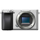 SONY(ソニー) APS-C ミラーレス一眼カメラ α6400 ボディ(レンズなし) シルバー ILCE-6400 S