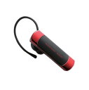 エレコム ワイヤレスヘッドセット Bluetooth 片耳イヤホンタイプ 【通話・音楽・動画対応】 レッド LBT-HS20MPCRD