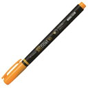 トンボ鉛筆 蛍光ペン 蛍コート80 山吹色 (強いペン先! ポリマーコート芯) シングルタイプ 10本 WA-SC99-10P