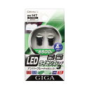カーメイト 車用 ライセンスランプ3 LED GIGA T10 6500K Aタイプ 2個入り BW147