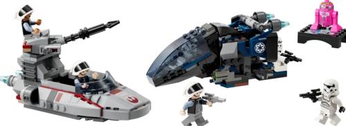 レゴ(LEGO) スター・ウォーズ インペリアル・ドロップシップと反乱軍スカウト・ス...