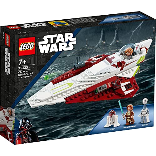 レゴ(LEGO) スター・ウォーズ オビ＝ワン・ケノービのジェダイ・スターファイター(TM) 75333 おもちゃ ブロック プレゼント 宇宙 うちゅう 男の子 7歳以上