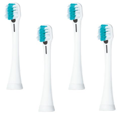 【まとめ買いセット】パナソニック 替えブラシ ドルツ イオン用密集極細毛ブラシ 4本組 白 EW09134A-W