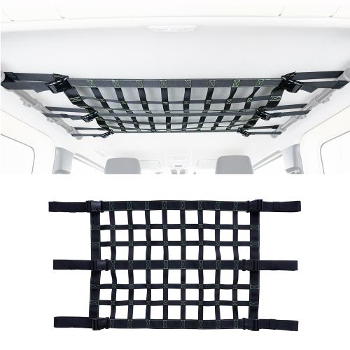 楽天ワンダーデポセイワ（SEIWA） スズキ ジムニー&シエラ （JB64/JB74） サイドバー用 ルーフトップネット バックル固定 IMP366 天井収納 便利グッズ アウトドア 車中泊 レジャー 【対応車種】三菱 デリカミニ/日産 ルークス/スズキ エブリイ/ダイハツ ハイゼット 【 対応サイドバー 品番】IMP31