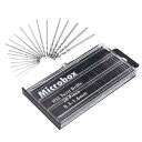 Bestgle極細マイクロドリル刃セット0.3~1.6mm 超硬ドリル 精密ドリル HSS 鋼 付け替え可能 付け替えドリル 20本組 PCB彫刻ドリル DIY...