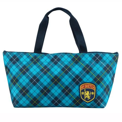 ぺんてる 絵の具セット スケッチセット ZST26-C ブルー(チェック柄)