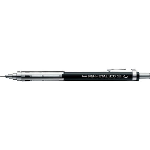 ぺんてる 製図用シャープペンシル PG-METAL350 0.5mm ブラック PG315-A
