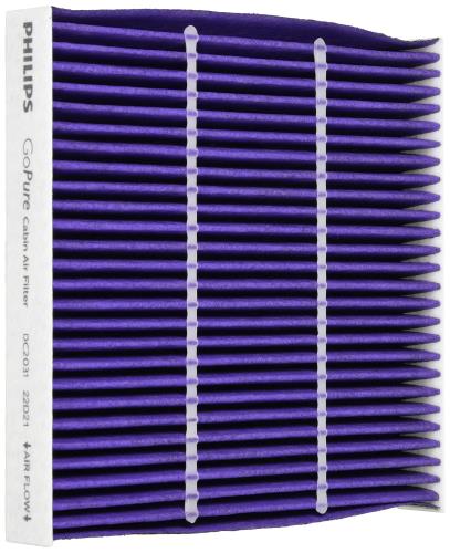 Philips(フィリップス) プレミアム エアコンフィルター 活性炭入り4層フィルター PM2.5対応 脱臭 抗菌・防カビ 花粉 抗ウィルス 交換用 1個入 [ホンダ車用] DC203X1