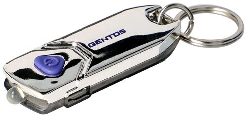 GENTOS(ジェントス) LED キーライト USB充電式 【明るさ30ルーメン/実用点灯1.5時間】 専用充電池使用 ..