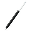 エレコム Apple Pencil グリップステッカー 【Apple Pencil 第1世代/第2世代/USB-C対応】 汗に強く滑らず安定しやすい ブラック TB-APESNBSBK