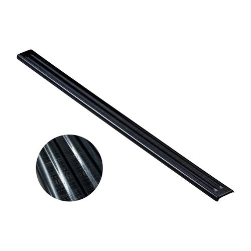 セイワ(SEIWA) 車種専用用品 スズキ ジムニー&シエラ(JB64/JB74)専用 リアハッチ スカッフプレート ステップガード IMP173 ステンレス ブラック 両面テープ付き