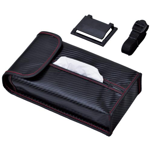 生産国:中国 材質・素材:生地:ポリエステル/取付ステー:ABS/取付ベルト:PP 収納可能な最大ティシュボックスサイズ:W250×D120×H60mm