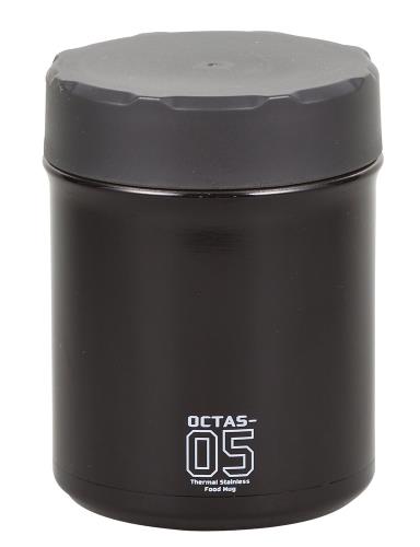 パール金属 保温ランチジャー グレー 500ml フードマグ オクタス HB-3773