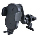 セイワ(SEIWA) 車内用品 スマホホルダー オートワイヤレスチャージホルダー エアコン取り付け D621 ワイヤレス充電 MAX10W 国際規格Qi認証品 ...