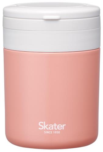スケーター(Skater) 保温 保冷 スープジャー 300ml 折りたたみハンドル付 抗菌 テラコッタオレンジ LJFO3AG68028