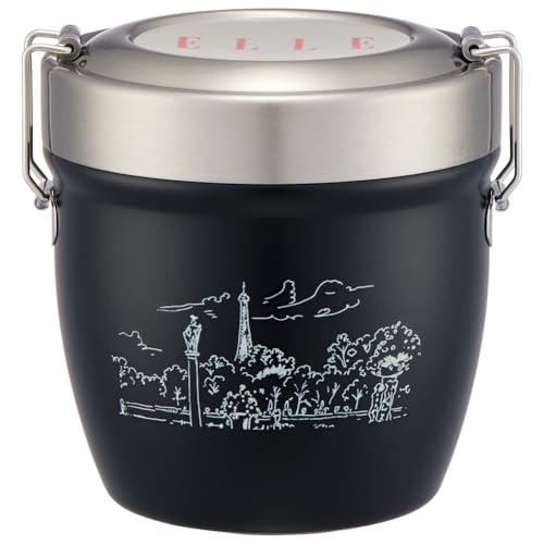 スケーター(Skater) 保温弁当箱 ELLE 550ml 抗菌 真空 ステンレス STLBD6AG-A