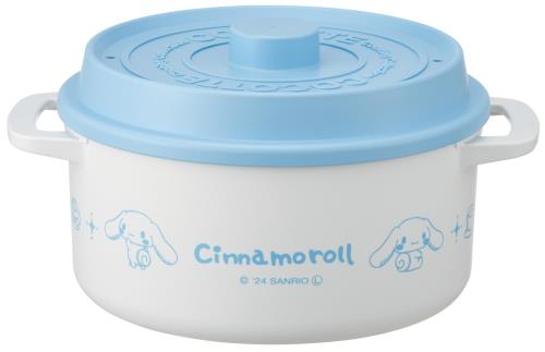 スケーター(Skater) ココット風 電子レンジ鍋 ザル付 食洗器対応 1600ml 18cm 日本製 サンリオ シナモロール MWCP2-A