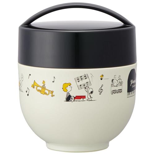スケーター(Skater) 抗菌 保温弁当箱 丼型 ランチジャー 540ml スヌーピー LDNC6AG-A