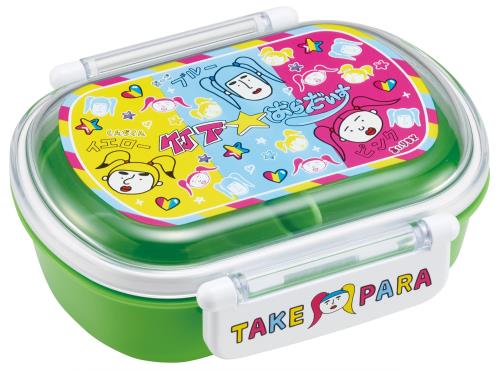 スケーター(Skater) 子供用 お弁当箱 1段 360ml 中子付き(おかず容器) ふわっと盛れるドーム型 キッズランチ 抗菌加工 日本製 竹下ぱらだいす QAF2BAAG68533