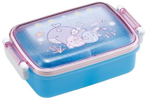 スケーター(Skater) 子供用 お弁当箱 1段 450ml ふわっと盛れるドーム型 抗菌 キッズランチ 日本製 みいるか 女の子 RBF3ANAG-A