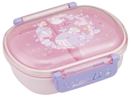 スケーター(Skater) 子供用 お弁当箱 1段 360ml 中子付き（おかず容器） ふわっと盛れるドーム型 キッズランチ 抗菌加工 日本製 みいるか 女の子 QAF2BAAG-A