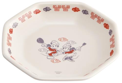 スケーター(Skater) メラミン製 チャーハン 皿 食器 町中華 食洗機対応 ディズニー ミッキー＆ミニー MCH6-A