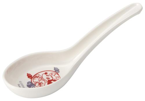 スケーター(Skater) メラミン製 レンゲ スプーン 町中華 食洗機対応 ディズニー ミッキーマウス LMCH1-A