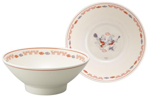 スケーター(Skater) メラミン製 ラーメン 鉢 食器 丼 1200ml 町中華 食洗機対応 ディズニー ミッキー＆ミニー MCH8-A