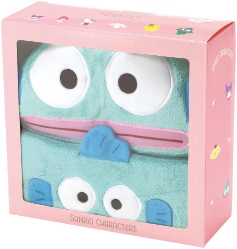 スケーター(Skater) タオル ギフト2点セット ヘアドライタオル フード付きバスポンチョ 吸水速乾 サンリオ ハンギョドン SET1085