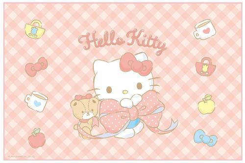 スケーター(Skater) 子供用 レジャーシート 遠足 Sサイズ 60×90cm サンリオ ハローキティ ビッグリボン..