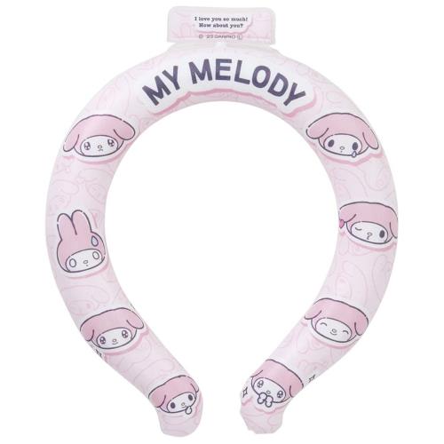 スケーター(Skater) 涼感リング 繰り返し使える ネッククーラー Mサイズ 女性 子供用 マイメロディ サンリオ NCL1-A