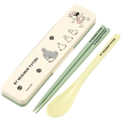 スケーター(Skater) 箸 スプーン コンビセット 18cm 抗菌加工 お弁当 大人用 シリコン ...