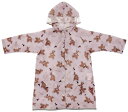 スケーター(Skater) レインコート キッズ 子供用 ランドセル リュックを背負ったまま脱着できる 適応身長 110-125cm くまのがっこう ココア R...