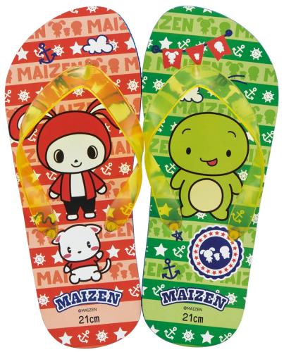 スケーター(Skater) キッズ ビーチサンダル まいぜんシスターズ 21cm SDBE21-A