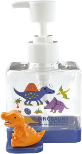 スケーター(Skater) マスコット付 ソープ ディスペンサー 角型 250ml ディノサウルス 恐竜 BSSD1-A